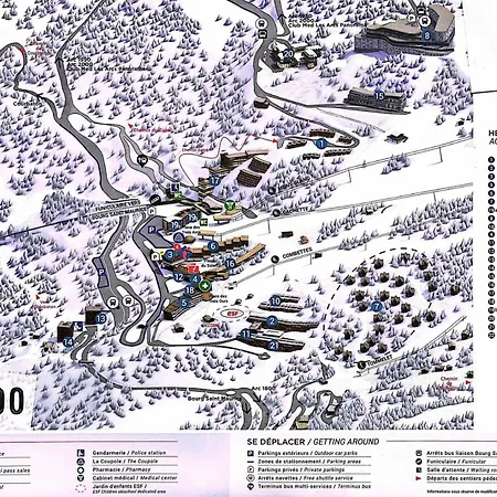 Apartment 3 Arcs - 3 Pieces 8 Personnes Traversant A Arc 1600 Proche Des Pistes Et Des Commerces Mae-2002